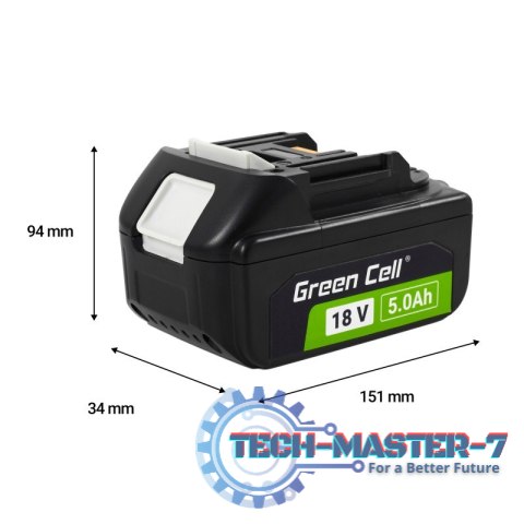 Bateria do Makita LXT 18V 5Ah zamiennik BL1850 Bateria do Makita LXT 18V 5Ah zamiennik BL1850