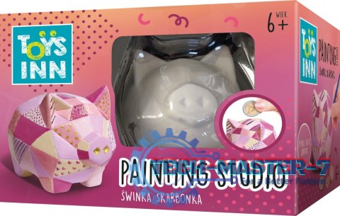 Figurka do pomalowania Świnka skarbonka Figurka do pomalowania Świnka skarbonka