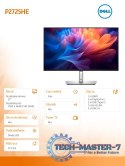 Monitor 27 cali P2725HE IPS LED Full HD(1920x1080)/16:9/HDMI/DP/USB-C/USB/RJ45/3Y