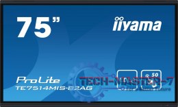Monitor interaktywny 75 cali TE7514MIS-B2, INFRARED,50pkt,VA,4K,7H,WiFi,MIC,USB ANDROID 13, Google EDLA