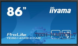 Monitor interaktywny 86 cali TE8614MIS-B2, INFRARED,50pkt,VA,4K, 7H,WiFi,MIC,USB ANDROID 13, Google EDLA
