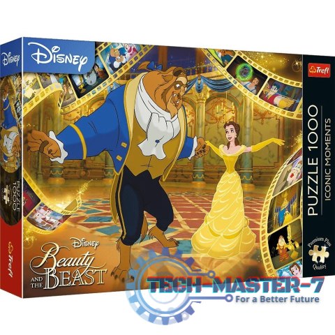 Puzzle 1000 elementów Premium Plus Piękna i Bestia Puzzle 1000 elementów Premium Plus Piękna i Bestia