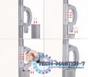 Składana markiza 300x180 cm boczna roleta parawan do ogrodu na taras beżowa ModernHome