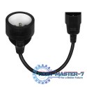 Adapter zasilania IEC C14 - CEE 7/5 (E) 15 cm SAVIO CL-180