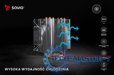 Chłodzenie procesora CPU Vortex X2 Chłodzenie procesora CPU Vortex X2