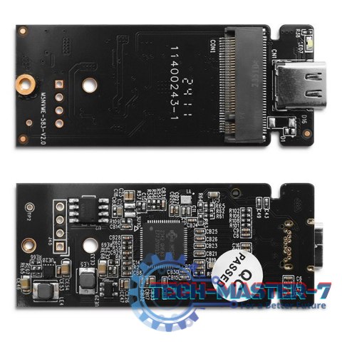 Mini obudowa na dysk M.2 SSD | NVMe | PCIe | USB3.1 | Super speed10Gb/s | 2TB | Srebrna Mini obudowa na dysk M.2 SSD | NVMe | PCIe | USB3.1 | Super speed10Gb/s | 2TB | Srebrna