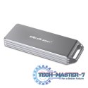 Mini obudowa na dysk M.2 SSD | NVMe | PCIe | USB3.1 | Super speed10Gb/s | 2TB | Srebrna