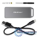 Mini obudowa na dysk M.2 SSD | NVMe | PCIe | USB3.1 | Super speed10Gb/s | 2TB | Srebrna