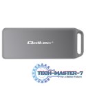 Mini obudowa na dysk M.2 SSD | NVMe | PCIe | USB3.1 | Super speed10Gb/s | 2TB | Srebrna