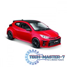 Model metalowy Toyota Yaris 2021 czerwony 1/24