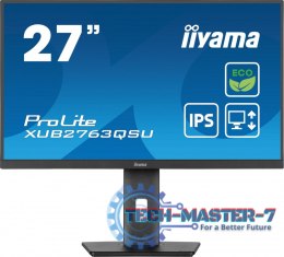 Monitor 27 cali ProLite XUB2763QSU-B1 IPS,QHD,HAS,100Hz