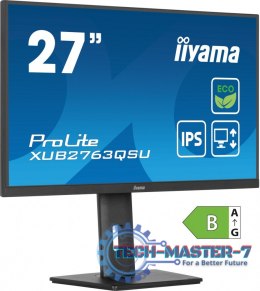 Monitor 27 cali ProLite XUB2763QSU-B1 IPS,QHD,HAS,100Hz