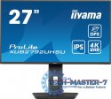 Monitor 27 cali XUB2792UHSU-B6,4K,IPS,DP,HDMI,USB-C