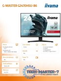 Monitor G-Master 23.8 cala G2470HSU-B6 0.2ms,IPS,DP,HDMI,180Hz