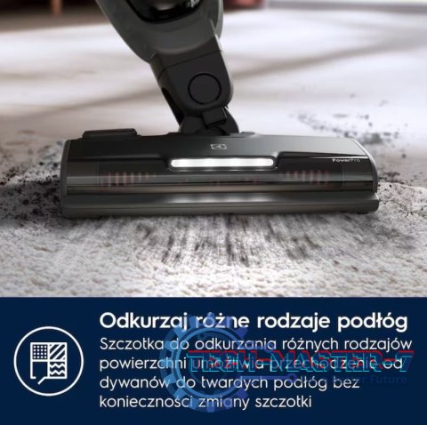 Odkurzacz pionowy Hygienic 500 Well UV ES52HB25SH 55 minut Odkurzacz pionowy Hygienic 500 Well UV ES52HB25SH 55 minut