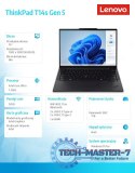 Ultrabook ThinkPad T14s G5 21LS002VPB W11Pro Ultra 7 155U/32GB/1TB/INT/14.0 WUXGA/Black/3YRS Premier Support + CO2 Offset