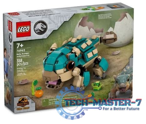 Klocki Jurassic World 76962 Mały ankylozaur Bumpy Klocki Jurassic World 76962 Mały ankylozaur Bumpy