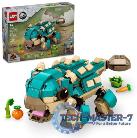 Klocki Jurassic World 76962 Mały ankylozaur Bumpy Klocki Jurassic World 76962 Mały ankylozaur Bumpy