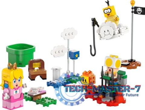 Klocki Super Mario 71441 Przygody z interaktywną figurką LEGO Peach Klocki Super Mario 71441 Przygody z interaktywną figurką LEGO Peach