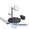 Ładowarka MagGo 3w1 Stand 15W Qi2 czarna