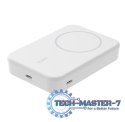 Powerbank ze standem 10000mAh Qi2 MagSafe Biały