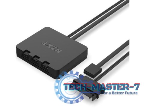 Zestaw 3 Wentylatory NZXT F120 RGB Kontroler Zestaw 3 Wentylatory NZXT F120 RGB Kontroler