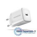 ACU-PD30W Ładowarka sieciowa PD 30W, 1x port USB-C, PD3.0/QC3.0/AFC/FCP/Apple Biała