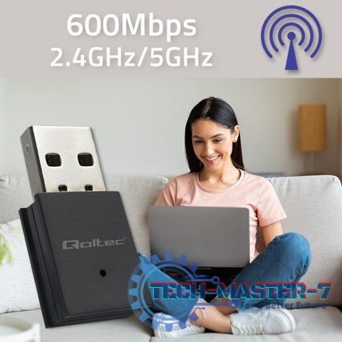 Adapter bezprzewodowy Ultra szybki mini WiFi Standard AC | BT 4.0USB | 600Mbps Adapter bezprzewodowy Ultra szybki mini WiFi Standard AC | BT 4.0USB | 600Mbps
