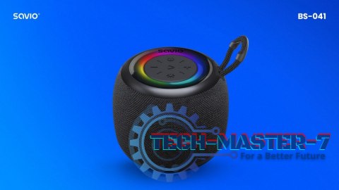 Głośnik bezprzewodowy Bluetooth 5W, BS-041, Czarny Głośnik bezprzewodowy Bluetooth 5W, BS-041, Czarny