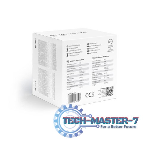 Głośnik bezprzewodowy Bluetooth 5W, BS-041, Czarny Głośnik bezprzewodowy Bluetooth 5W, BS-041, Czarny