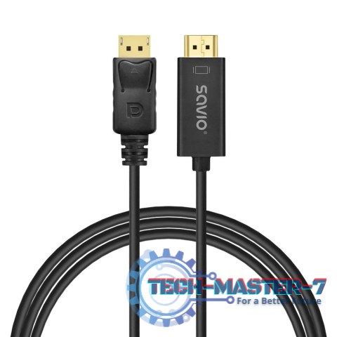 Kabel Display Port do HDMI 1,5m, CL-183 Kabel Display Port do HDMI 1,5m, CL-183