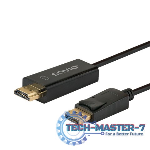 Kabel Display Port do HDMI 1,5m, CL-183 Kabel Display Port do HDMI 1,5m, CL-183