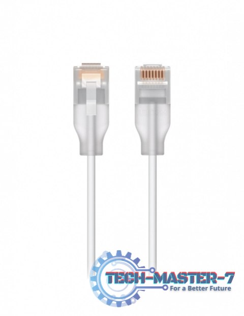Kabel sieciowy UACC-Cable-Patch-EL-0.3M-W półprzezroczysty, biały 0,3m, Cat6 Kabel sieciowy UACC-Cable-Patch-EL-0.3M-W półprzezroczysty, biały 0,3m, Cat6