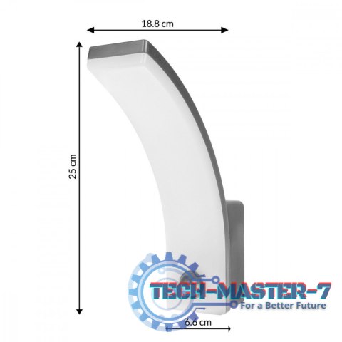 Lampa LED z czujnikiem ruchu MCE512 GR Lampa LED z czujnikiem ruchu MCE512 GR