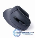 Mysz ergonomiczna 6 przycisków czarna