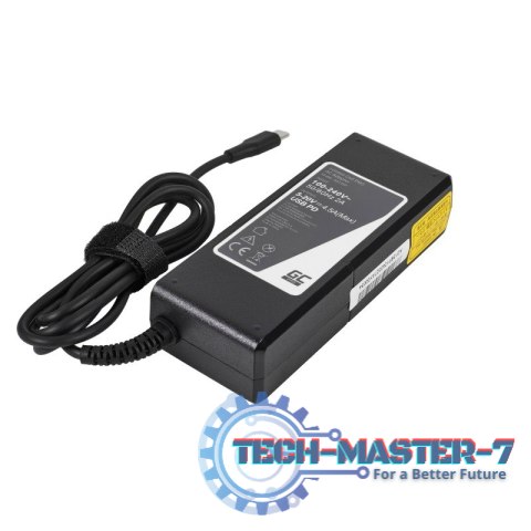 Zasilacz USB-C 90W 5V-9V-12V-15V/3A, 20V/4.5A Power Delivery Zasilacz USB-C 90W 5V-9V-12V-15V/3A, 20V/4.5A Power Delivery