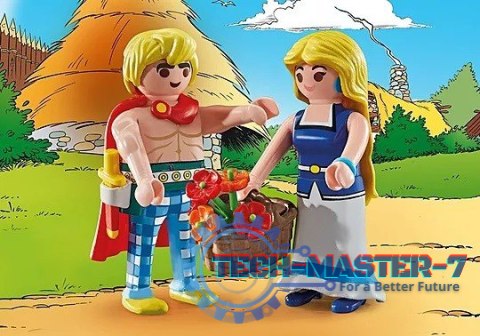 Zestaw Asterix 71544 Tragikomiks i Falbala Zestaw Asterix 71544 Tragikomiks i Falbala