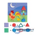 Zestaw Plastusiowe zabawy - Geometryczne kształty