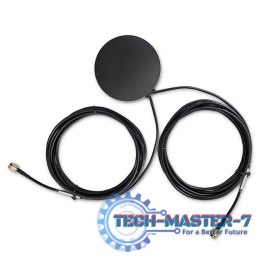 Antena GPS+4G, GLONASS dookólna | 28dBi | 50W | 2 x SMA męski | Zewnętrzna