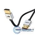 Kabel HDMI v 2.0 2m SLIM 4K 60Hz
