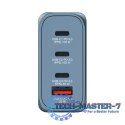 Ładowarka GNC-100 32202 GaN 100W, 3xUSB-C,1x USB-A, QC 3.0, PD 3.0 UE / UK