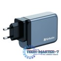 Ładowarka GNC-100 32202 GaN 100W, 3xUSB-C,1x USB-A, QC 3.0, PD 3.0 UE / UK