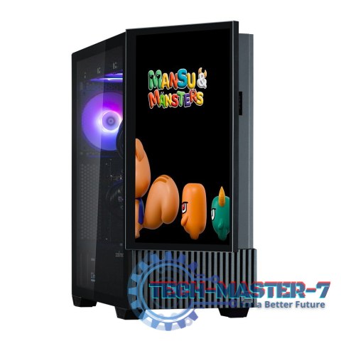 Obudowa Z10DS Black ATX Mid Tower ARGB Fan Obudowa Z10DS Black ATX Mid Tower ARGB Fan