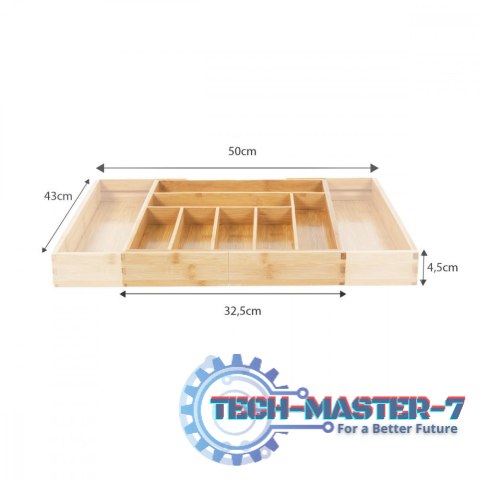 Organizer bambusowy rozsuwany GB379 Organizer bambusowy rozsuwany GB379