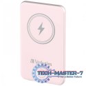 Power Bank Charge n GO 32243 5000 mAh PD 20W QC 3.0 Różowy.