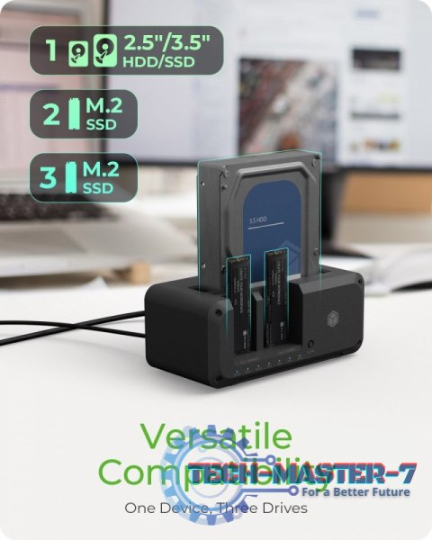 Stacja dokująca IB-2924MSCL-C31 Docking & CloneStation 1x 2,5"/3,5" do 1x M.2 NVMe & M.2 NVMe do M.2 NVMe Stacja dokująca IB-2924MSCL-C31 Docking & CloneStation 1x 2,5"/3,5" do 1x M.2 NVMe & M.2 NVMe do M.2 NVMe
