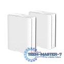 System WiFi ZenWiFi BQ16 Quad Band WiFi 7 Mesh (2-pak)