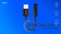 Adapter audio - USB-C Jack 3,5mm AK-74