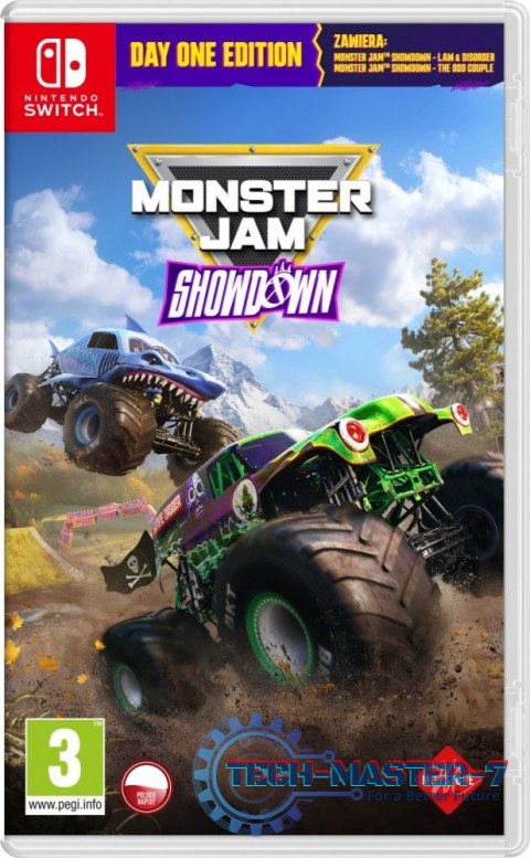Gra Nintendo Switch Monster Jam Showdown D1 Gra Nintendo Switch Monster Jam Showdown D1