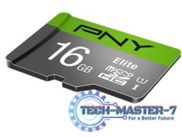 Karta pamięci MicroSDHC Elite 16GB P-SDU32GU185GW-GE